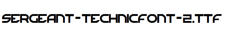 Sergeant-TechnicFont-2.ttf