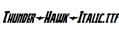 Thunder-Hawk-Italic.ttf