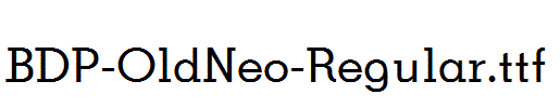 BDP-OldNeo-Regular.ttf