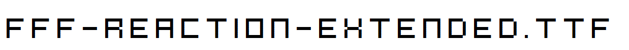 FFF-Reaction-Extended.ttf