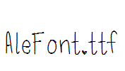 AleFont.ttf