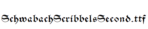 SchwabachScribbelsSecond.ttf