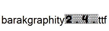 barakgraphity2.4.ttf