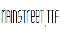 mainstreet.ttf