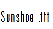 Sunshoe-.ttf