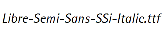 Libre-Semi-Sans-SSi-Italic.ttf