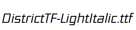 DistrictTF-LightItalic.ttf