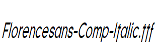 Florencesans-Comp-Italic.ttf