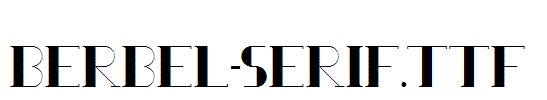 Berbel-Serif.ttf