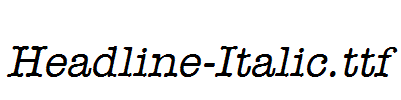 Headline-Italic.ttf