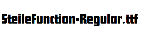 SteileFunction-Regular.ttf