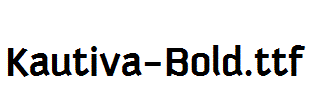 Kautiva-Bold.ttf