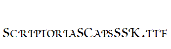 ScriptoriaSCapsSSK.ttf