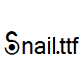 Snail.ttf