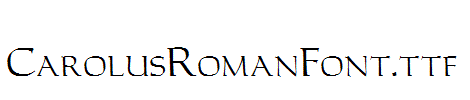 CarolusRomanFont.ttf