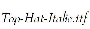 Top-Hat-Italic.ttf