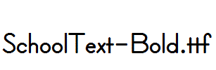 SchoolText-Bold.ttf