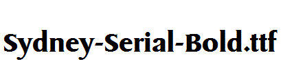 Sydney-Serial-Bold.ttf