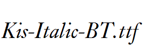 Kis-Italic-BT.ttf