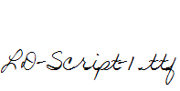 LD-Script-1.ttf