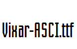 Vixar-ASCI.ttf