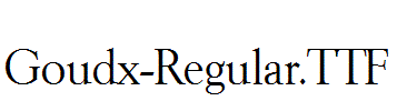 Goudx-Regular.ttf