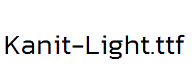 Kanit-Light.ttf