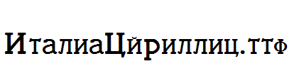 ItaliaCyrillic.ttf