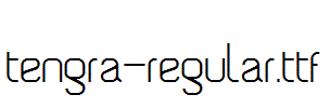 Tengra-Regular.ttf