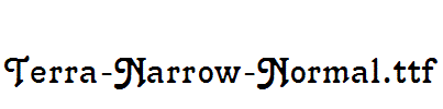 Terra-Narrow-Normal.ttf