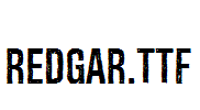 Redgar.ttf