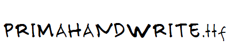 PRIMAHANDWRITE.ttf