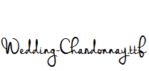 Wedding-Chardonnay.ttf