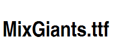 MixGiants.ttf