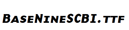 BaseNineSCBI.ttf