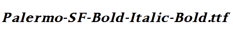 Palermo-SF-Bold-Italic-Bold.ttf