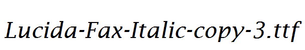 Lucida-Fax-Italic-copy-3.ttf