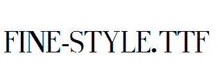 Fine-Style.ttf