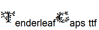 TenderleafCaps.ttf