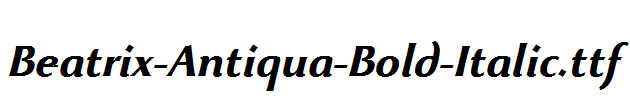 Beatrix-Antiqua-Bold-Italic.ttf