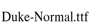 Duke-Normal.ttf