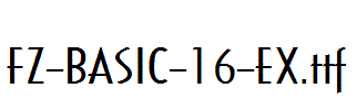 FZ-BASIC-16-EX.ttf