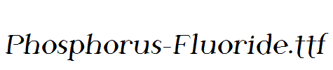 Phosphorus-Fluoride.ttf