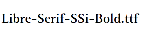 Libre-Serif-SSi-Bold.ttf