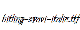 bitling-Sravi-Italic.ttf