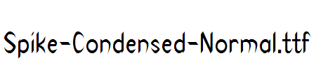 Spike-Condensed-Normal.ttf