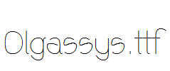 Olgassys.ttf