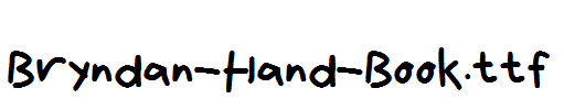 Bryndan-Hand-Book.ttf