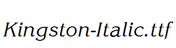 Kingston-Italic.ttf