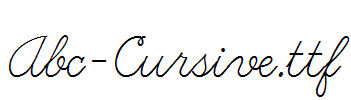 Abc-Cursive.ttf